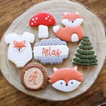 Fox baby shower ideas