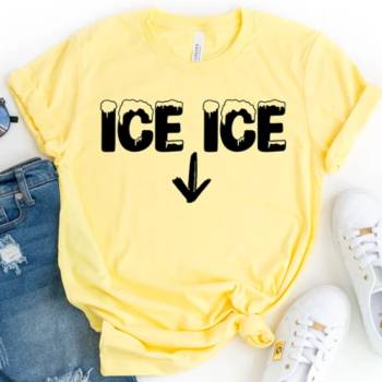 Pregnancy Announcement Shirt: Ice Ice Baby