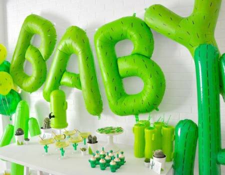 Cactus baby shower ideas