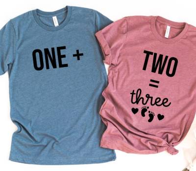 Pregnancy Announcement Shirts: Couples