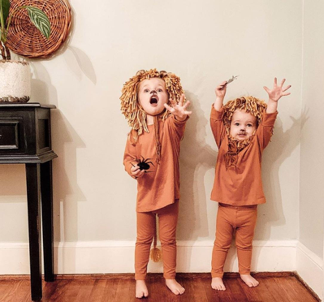 homemade lion halloween costume