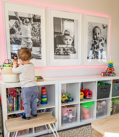 PLAYROOM ORGANIZATION + TOY STORAGE IDEAS - Healthy Little Mama