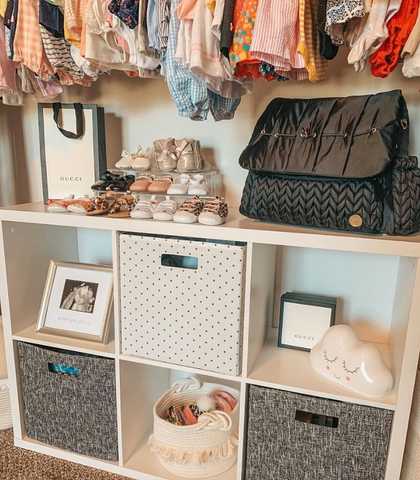 21+ Baby Clothes Storage Ideas for Small Spaces - One Sweet Nursery