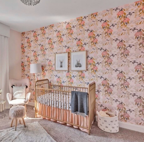 baby girl safari nursery ideas