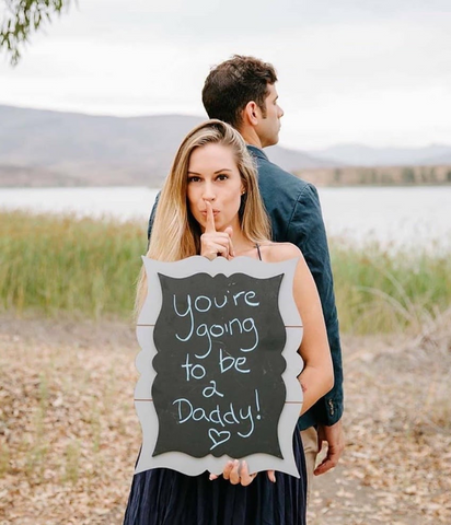 Surprise! Pregnancy Announcement To My Husband - The Confused Millennial