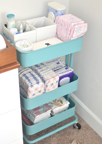 Pin en Nursery Storage Ideas