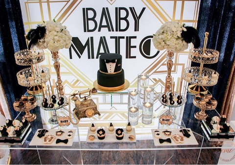 Celebrate New Beginnings With Gilded Baby Shower Decorations