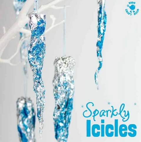 winter activities sparkly icicles