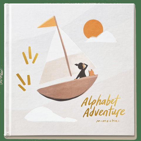 "Alphabet Adventure" book from Mimochai