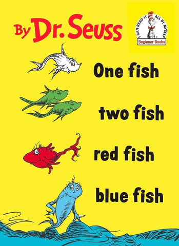 Baby books: One Fish Two Fish Red Fish Blue Fish