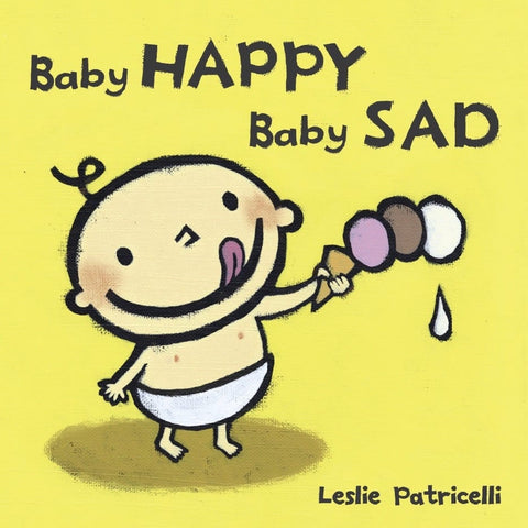 Baby Happy Baby Sad book for babies