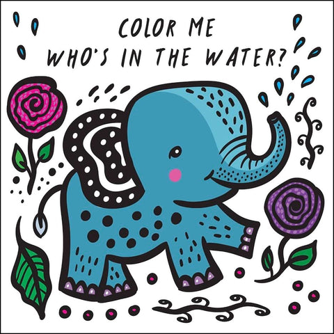 Color Me Who's in the Water book for babies