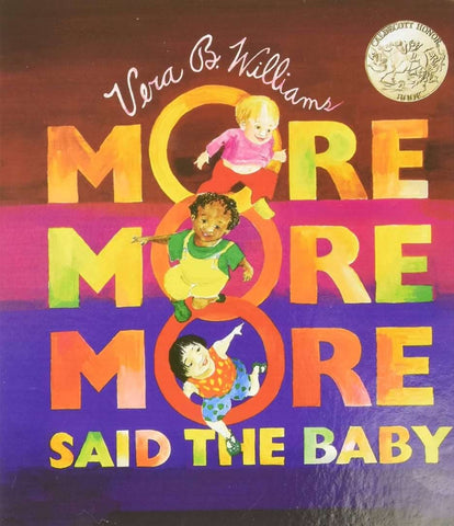 More More More Said the Baby book for babies