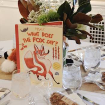 Fox baby shower ideas