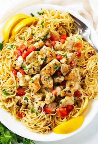 Chicken Scampi Freezer Dinner