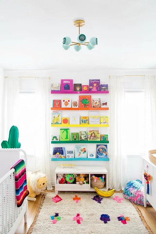 rainbow nursery decor