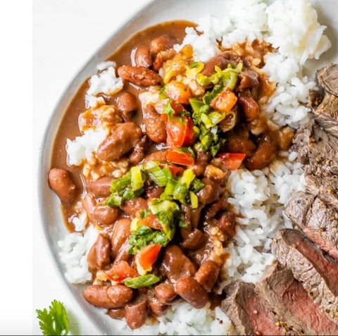 Dominican Rice & Beans Freezer Dinner