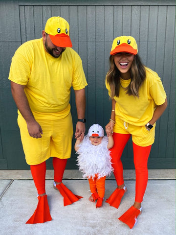 Duck, duck, goose family Halloween costume