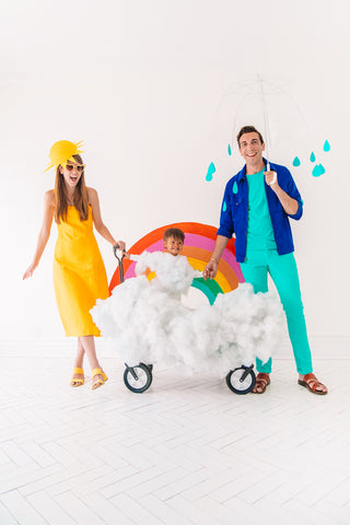 Weather-themed family Halloween costume