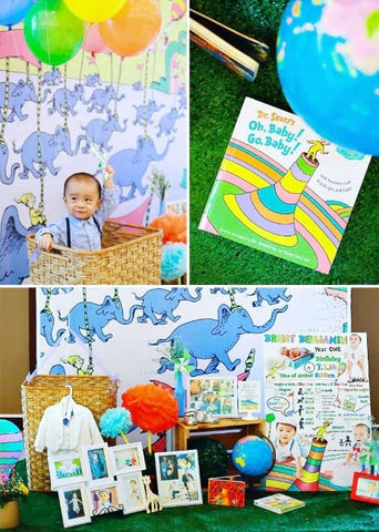 Book Themed First Birthday Party