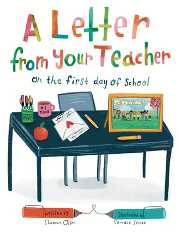 "A Letter From Your Teacher" first day of school book