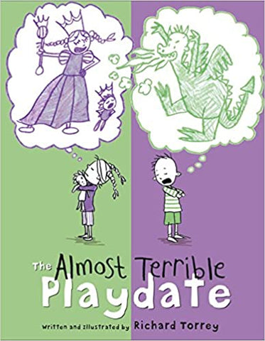 Friendship books - the almost terrible playdate