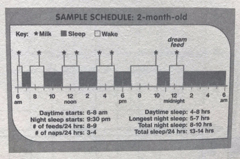 Marc Weissbluth Sleep Chart