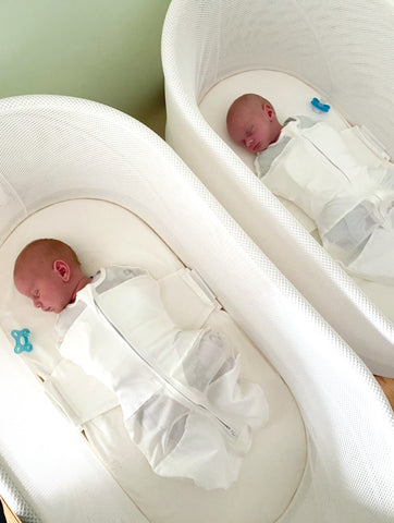 Twin babies in SNOO