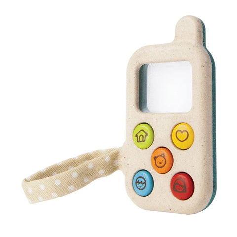 Montessori-style toy smart phone for babies
