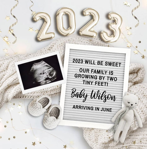 New Year's Pregnancy Announcement Ideas – Happiest Baby