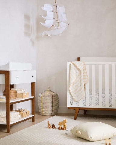 Neutral colored nursery