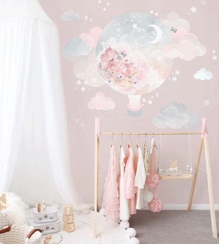 Whimsical nursery wall decals