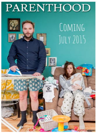 Poster that says "Parenthood coming 2015"