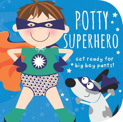 "Potty Superhero" book cover