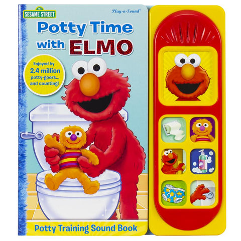 "Potty Time With Elmo" book cover