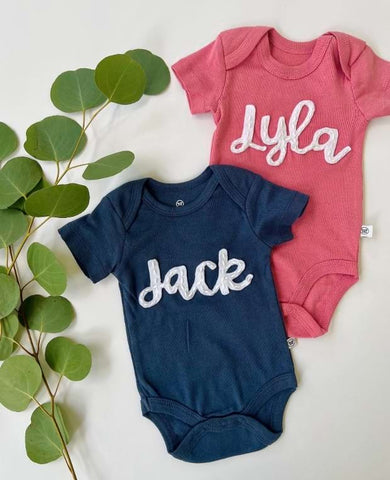 Pregnancy announcement onesies for twins