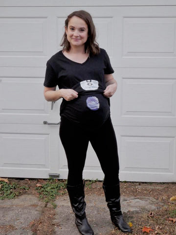 Magic 8 ball pregnancy Halloween costume