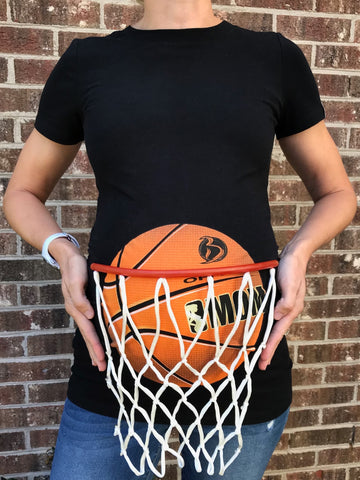 Basketball hoop pregnancy Halloween costume