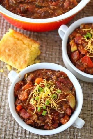 Quinoa Chili Freezer Dinner