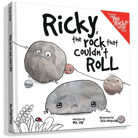 Ricky the Rock That Couldn't Roll book for toddlers