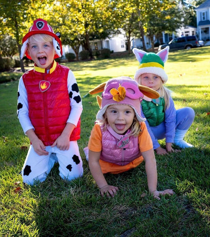 Paw Patrol sibling Halloween costume