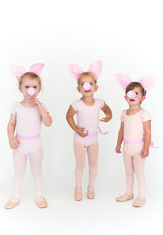 Three little pigs sibling Halloween costume