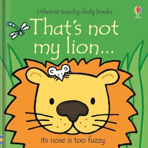 That's Not My Lion book for babies