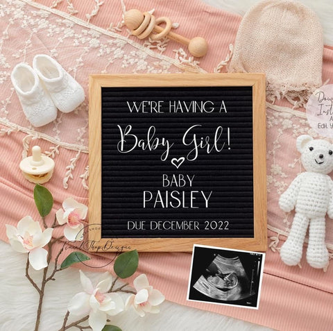 Pregnancy Announcement Templates – Happiest Baby