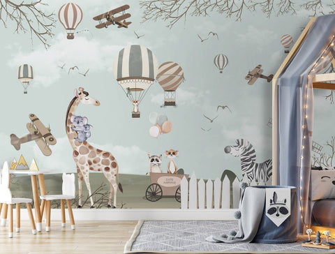 wallpaper ideas for baby girl nursery