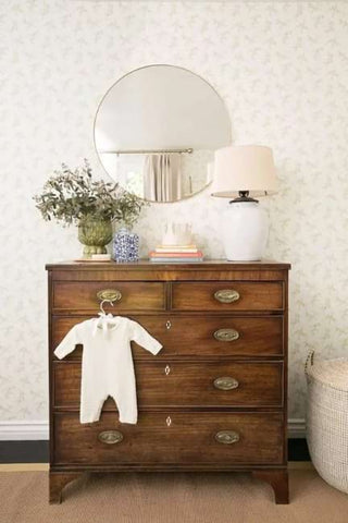 English countryside style vintage nursery