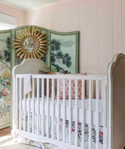 Vintage nursery with global infuence