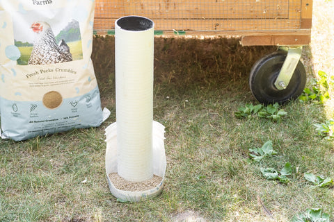 How to Build a PVC Chicken Feeder – Hobby Farms