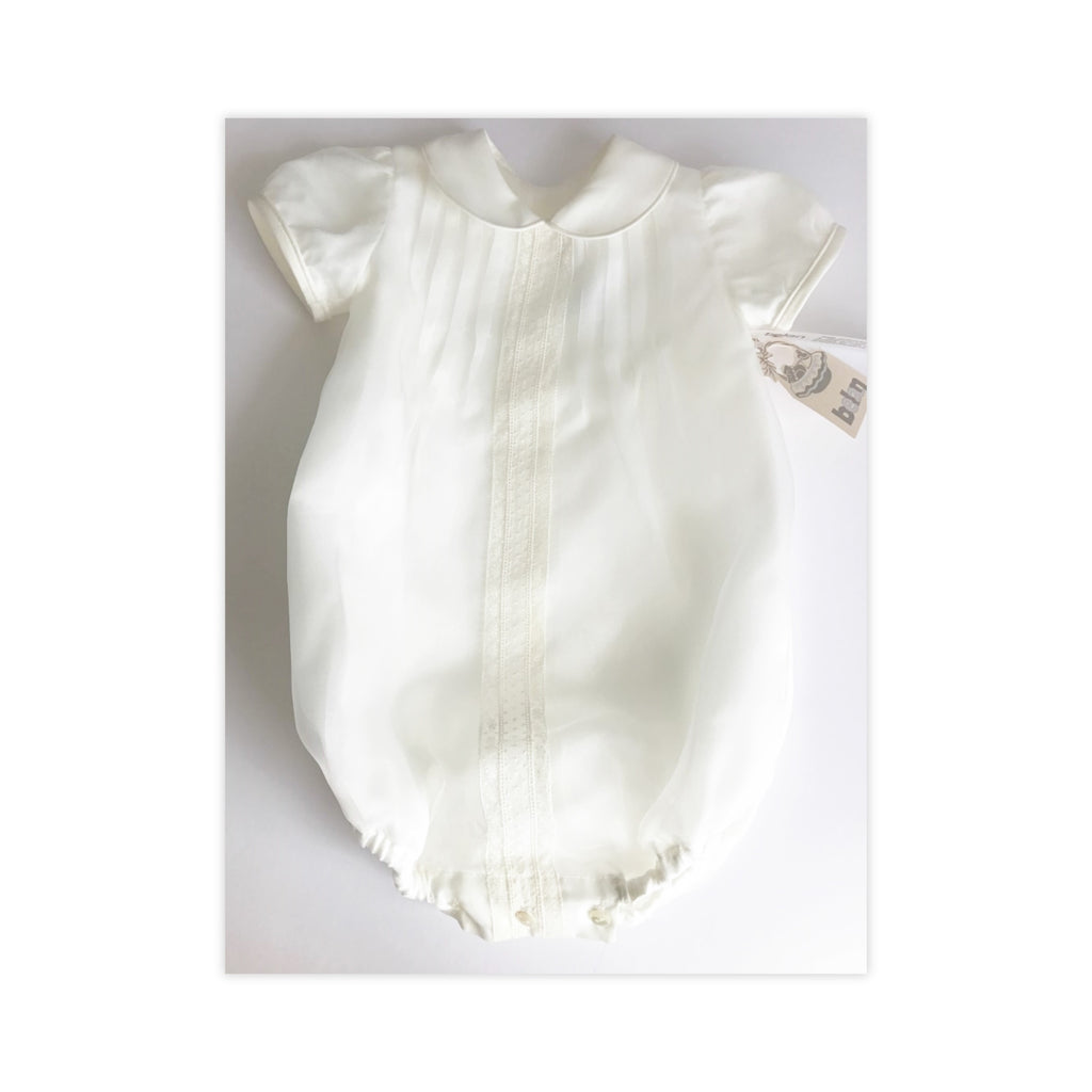 baby christening romper