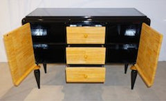 open-view-art-deco-black-yellow-sideboard-708pe